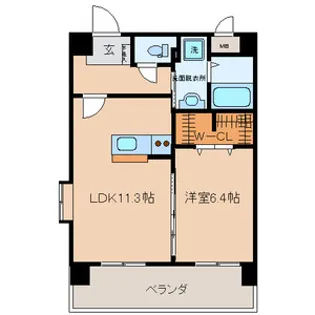 プレミールベガ【7階】の間取り