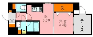 LANDIC O2239【1階】の間取り