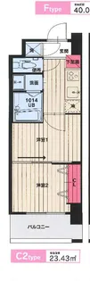CLUB ORIENT BLD No.102【7階】の間取り