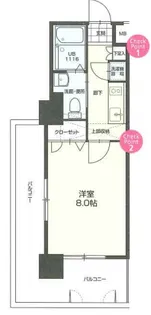 No70 HARBOR SOUTH TOWER【3階】の間取り