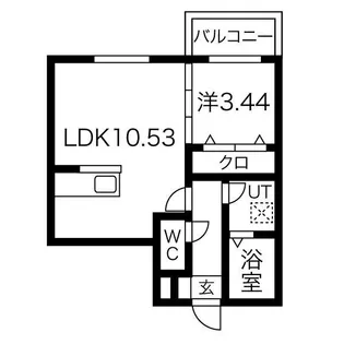 キーワイド【3階】の間取り