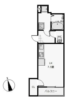 Shomia Hills(ショミアヒルズ)【201号室】の間取り