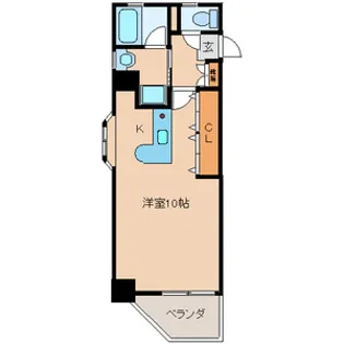 グランディール大串【706号室】の間取り