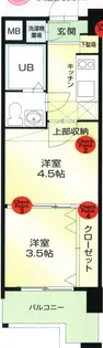 No55 Wes-PROJECT 博多【15階】の間取り