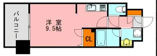 LANDIC S4173 【508号室】の間取り
