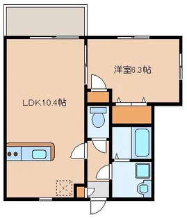 セラビ館【1階】の間取り