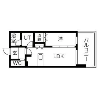 YAKUIN SQUARE【9階】の間取り