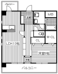 PROSPERITE【501号室】の間取り