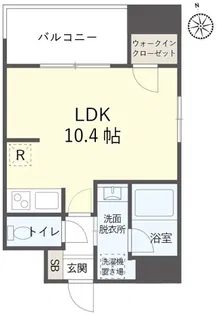 タワーズ香椎駅前【6階】の間取り