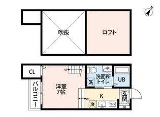 sola casa【2階】の間取り
