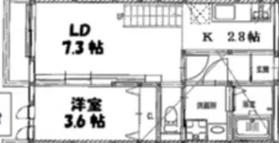 アンピオ志免中央【103号室】の間取り