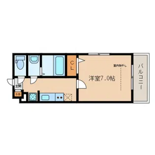 Aspirant【4階】の間取り