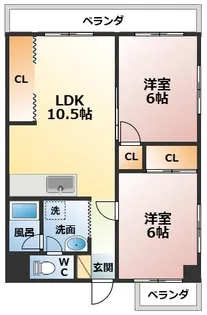 ニューライフ88【4階】の間取り