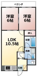 大正ビル【3階】の間取り