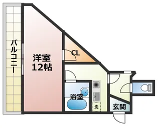 イッツビル【8階】の間取り