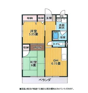 セントハイツ【203号室】の間取り