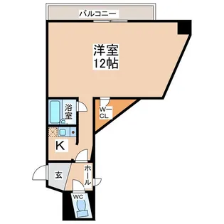 イッツビル【301号室】の間取り