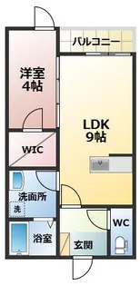 LIEN【303号室】の間取り