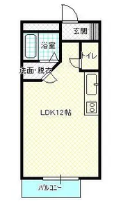 アピアⅠ【301号室】の間取り