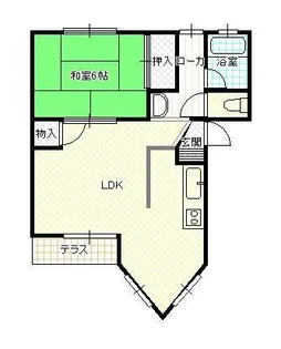 ナチュラルロー【2階】の間取り