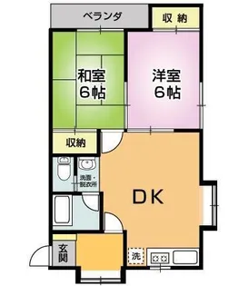 サバーブハウスアスコット【101号室】の間取り