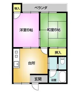 サバーブハウスアスコット【203号室】の間取り