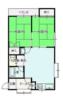 サバーブハウスアスコット【206号室】の間取り