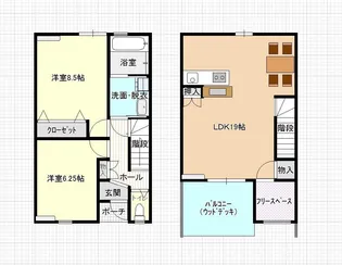 アンシェル【03号室】の間取り