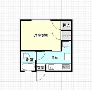 STハイツⅠ【101号室】の間取り