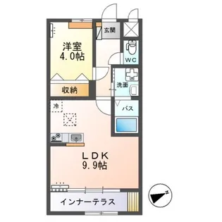 Bel・Casa鹿嶋【1階】の間取り