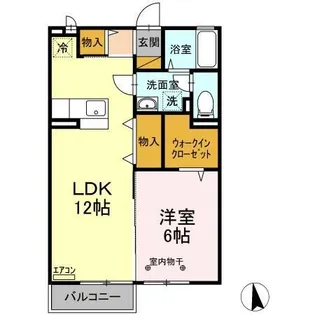 ウェルネス【2階】の間取り