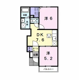 サンシャインⅤ【1階】の間取り