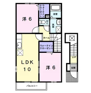 サンシャインⅤ【2階】の間取り