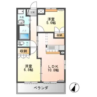 ロープン ドローム【1階】の間取り