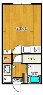 メゾン国際【A202号室】の間取り