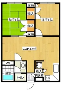 ロマネスクハイツ【304号室】の間取り