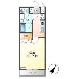 クリアーメゾン・J.BS【2階】の間取り