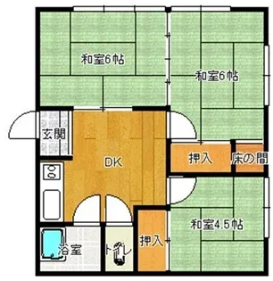 茨城県神栖市知手【一戸建】の間取り