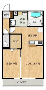 グリーンマンション【302号室】の間取り