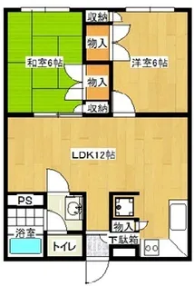ロマネスクハイツ【103号室】の間取り