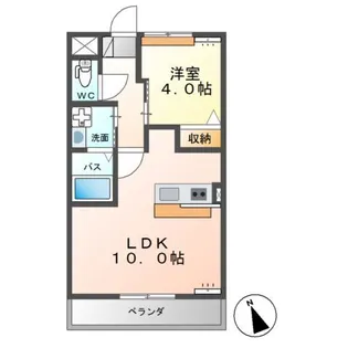 ファーム ヴィレッジ トーワ【1階】の間取り