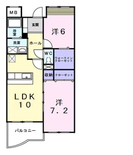 エストレーノkoei【3階】の間取り