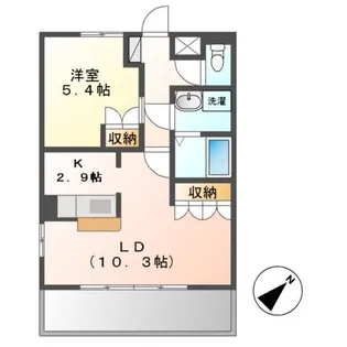 La Grazia(ラ・グラッツィア)【2階】の間取り