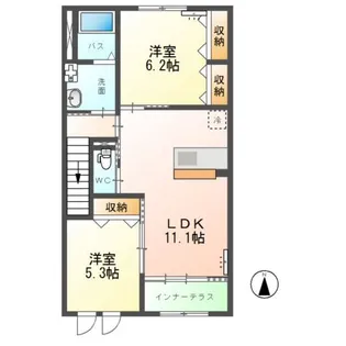 FK1【2階】の間取り