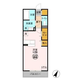 シエロ ル シャトー【2階】の間取り