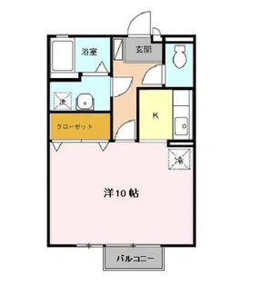 レグルス レジデンス【1階】の間取り