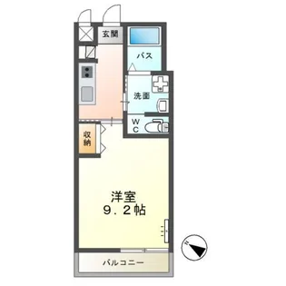 Laurier(ローリエ)【2階】の間取り