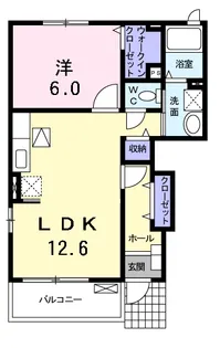 グラン・ソレイユ【1階】の間取り