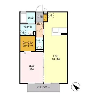 アースウィン A【2階】の間取り