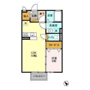 ヴァン・ソフィア【2階】の間取り